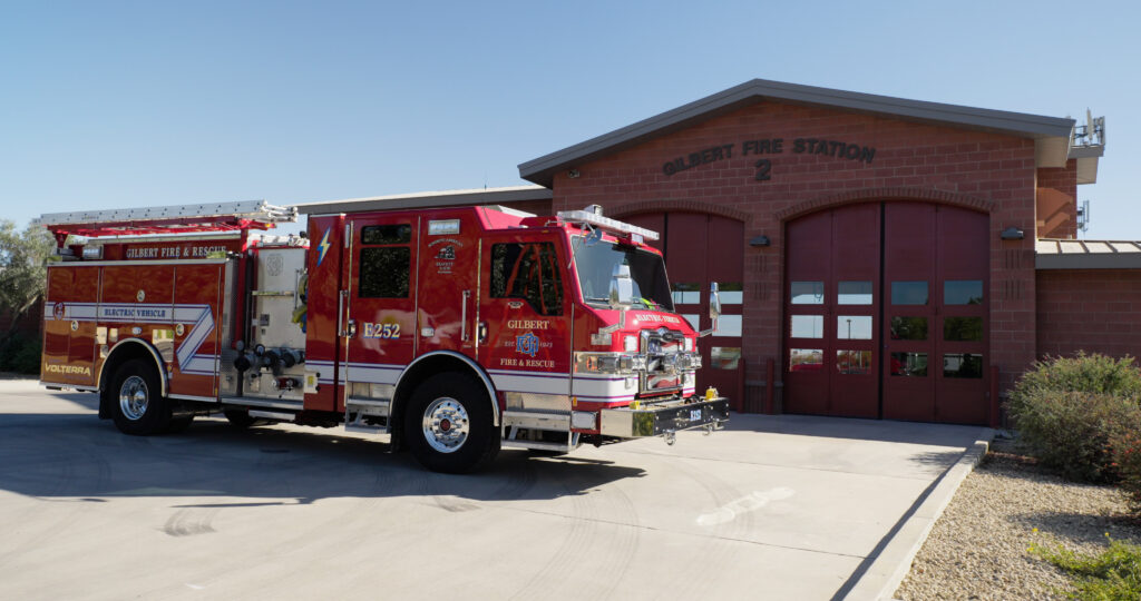 Gilbert's First Electric Firetruck